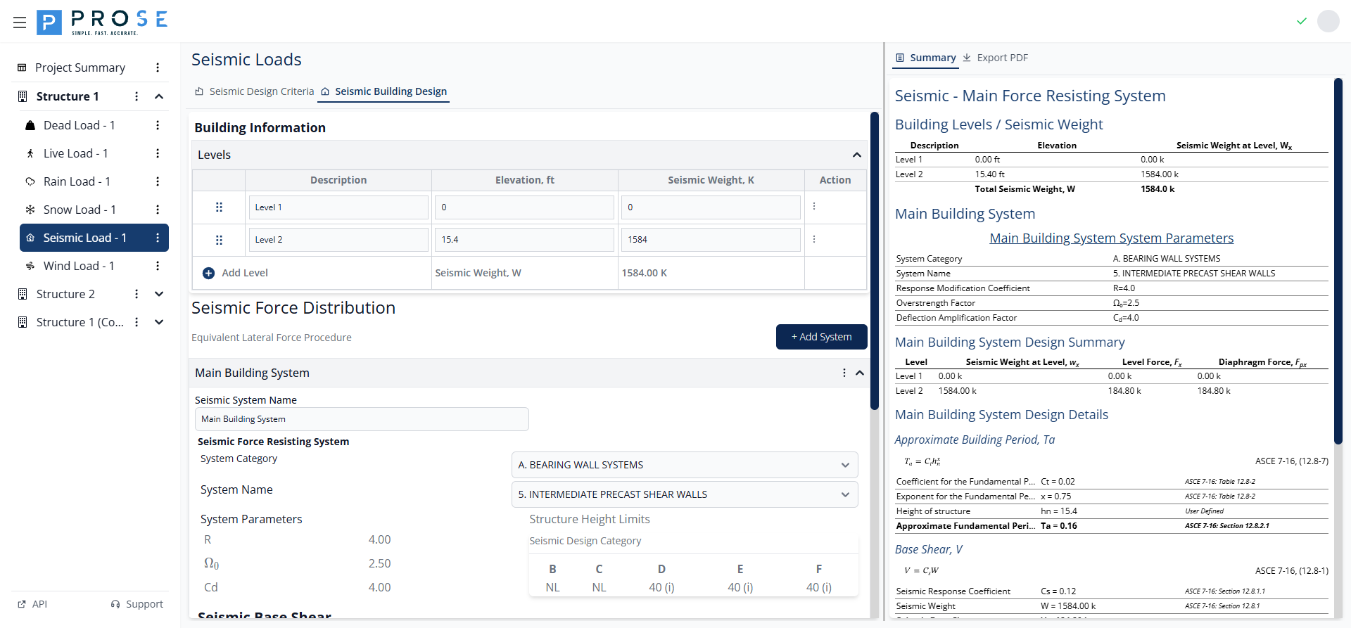 Seismic Building Design Overview