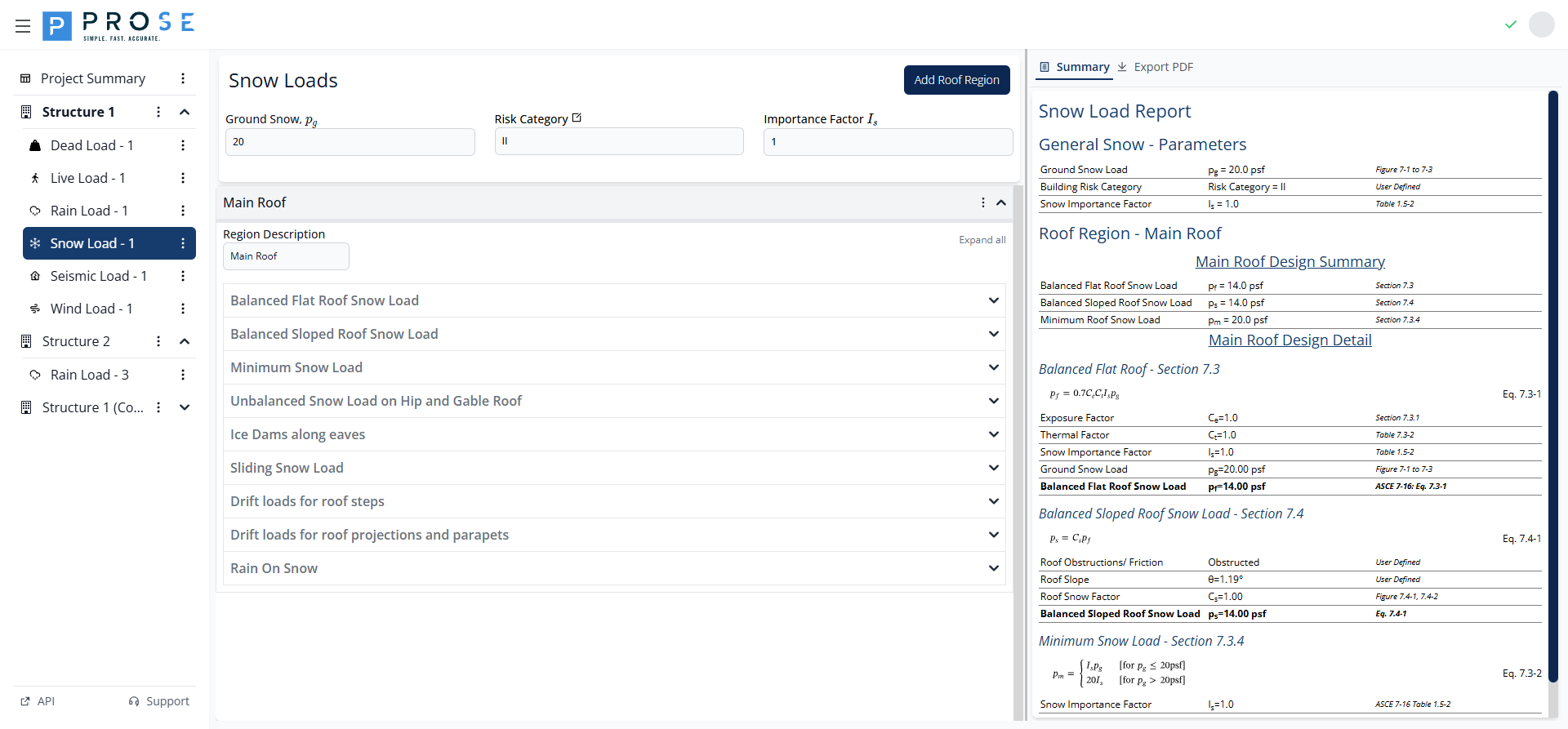 All Sections Expanded